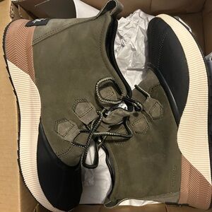 Olive Sorel Out N About III Classic Waterproof Boot